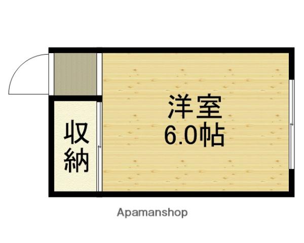 生野ハイツ(ワンルーム/7階)の間取り写真