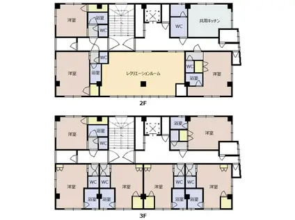 LABO YUMOTO(ワンルーム/3階)の間取り写真