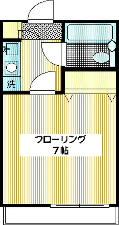 カーサ向ヶ丘 1階階 間取り