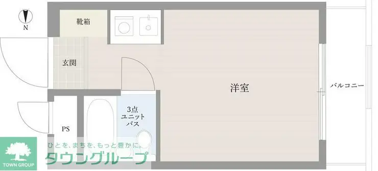 ソアール哲学堂 3階階 間取り