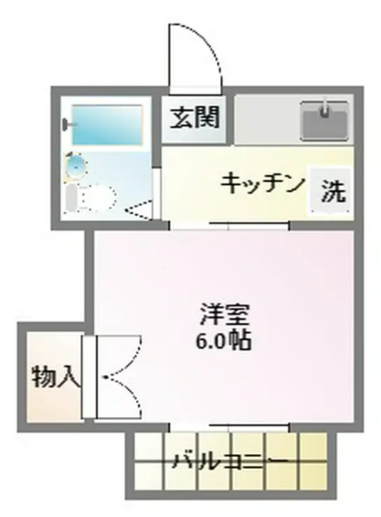 レリーフ日吉 1階階 間取り