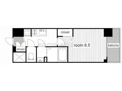 プレサンス鶴舞ファースト(1K/4階)の間取り写真