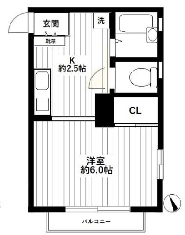 西武池袋線 東長崎駅 徒歩3分 2階建 築26年