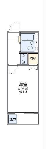 レオパレス日吉第1(1K/2階)の間取り写真