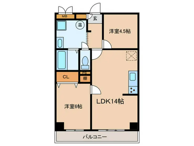 新城京浜ビル 7階階 間取り