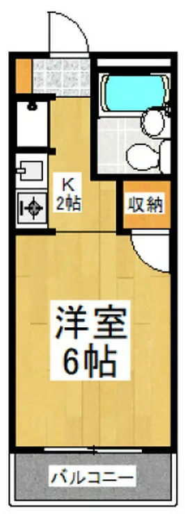 DIX野火止 2階階 間取り