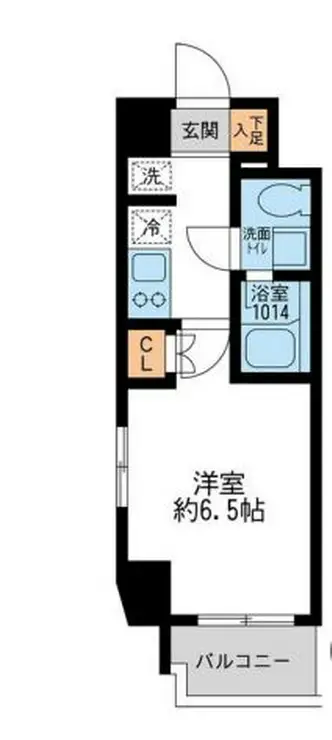 アーデン門前仲町 5階階 間取り