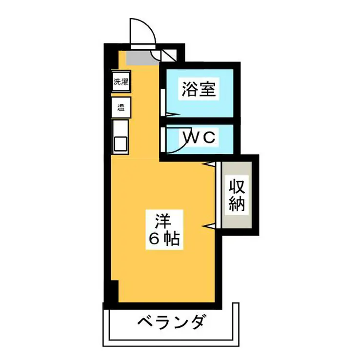石坂ゼフィール 5階階 間取り
