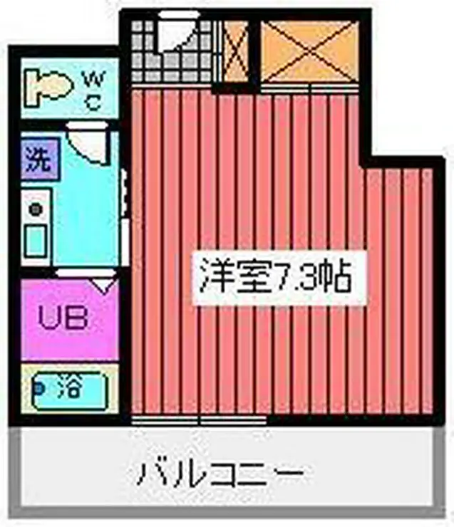 ベルファース川口仲町 2階階 間取り