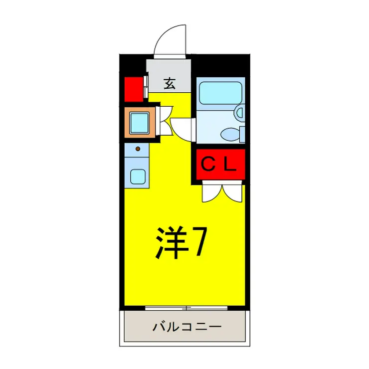 ホワイトシティ 2階階 間取り