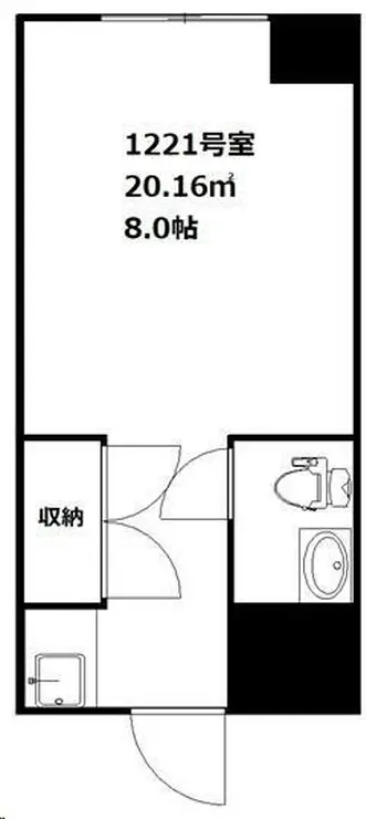 山王アーバンライフ 12階階 間取り