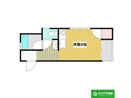 フォークローバーズ寿町(1K/5階)の間取り写真