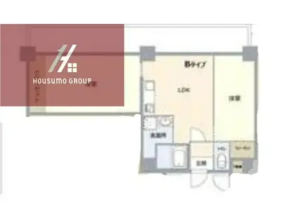 サニーコート(2LDK/6階)の間取り写真