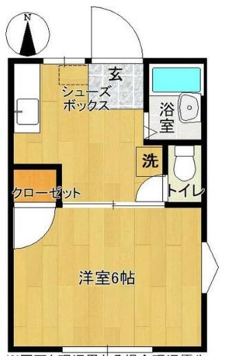 エルカーサ(1K/2階)の間取り写真