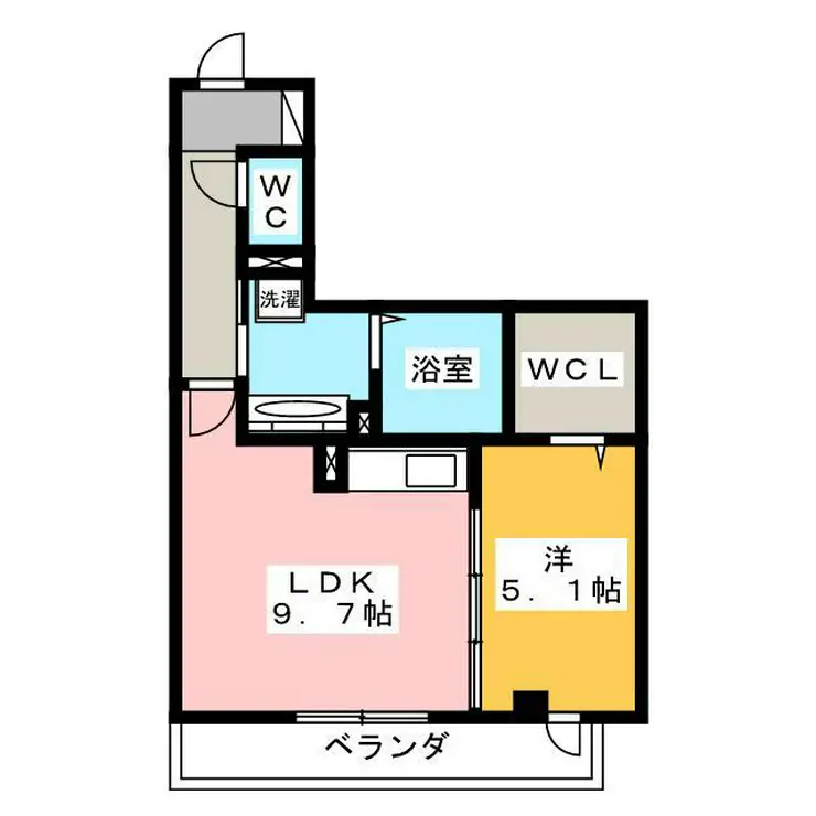 レユシール 2階階 間取り