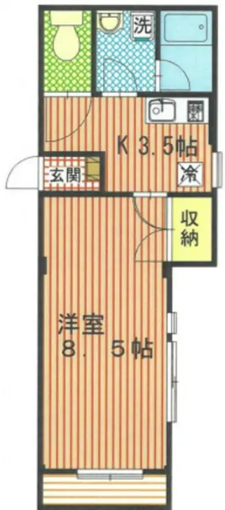 プラネックス上目黒 2階階 間取り