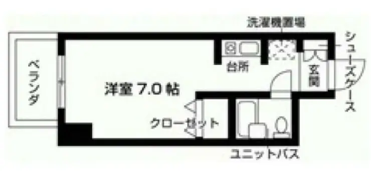 宮前平ハイツ 4階階 間取り