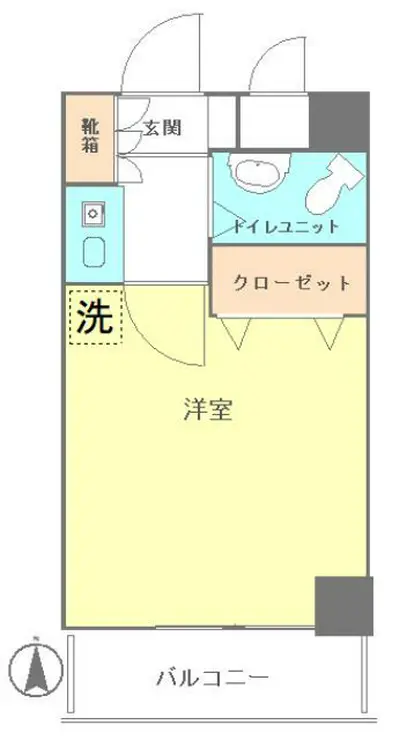 ライオンズステーションプラザ大島 3階階 間取り