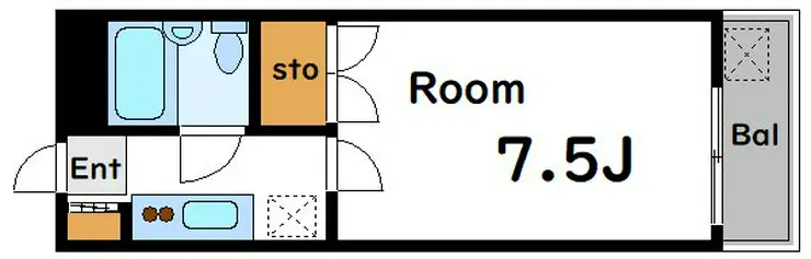 シャトーM 3階階 間取り