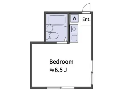 コンコルド東つつじヶ丘(ワンルーム/1階)の間取り写真