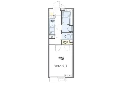 高円寺マンション(1K/1階)の間取り写真