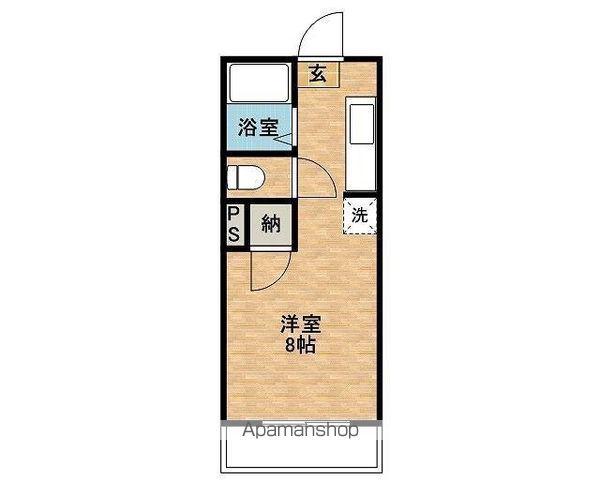 グレイス荒田壱番館(ワンルーム/5階)の間取り写真