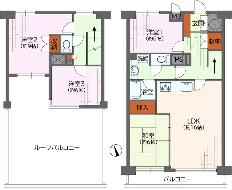 ライオンズプラザ池袋 13階階 間取り