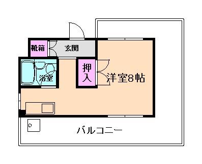 箕面センチュリーロイヤル(ワンルーム/5階)の間取り写真