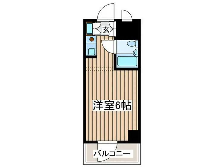 ダイアパレス相模原 1階階 間取り