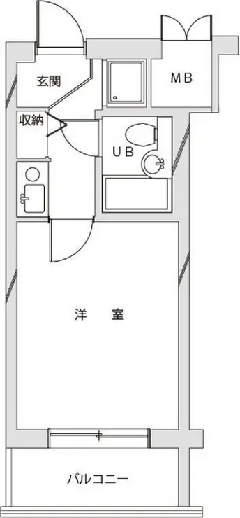 ライオンズテラス武蔵小金井 2階階 間取り