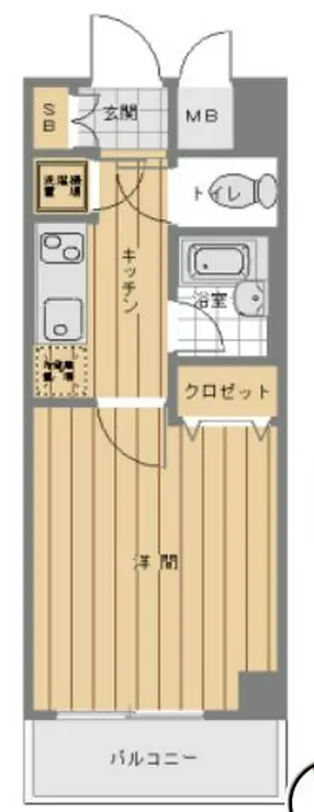 サンテミリオンお茶の水 5階階 間取り