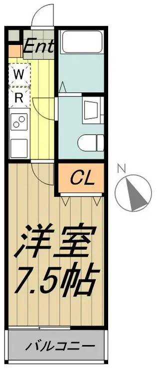 ガーデンヴィラ吉祥寺 1階階 間取り