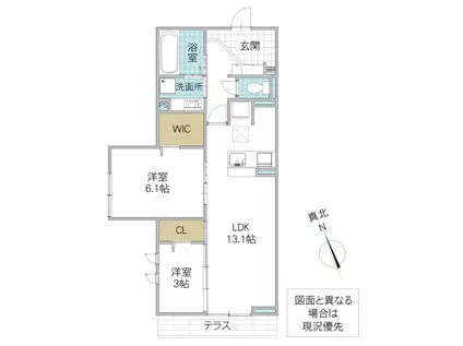 DS LIEN F F号地(2LDK/1階)の間取り写真