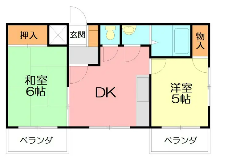 相湘11栄町ビル 4階階 間取り