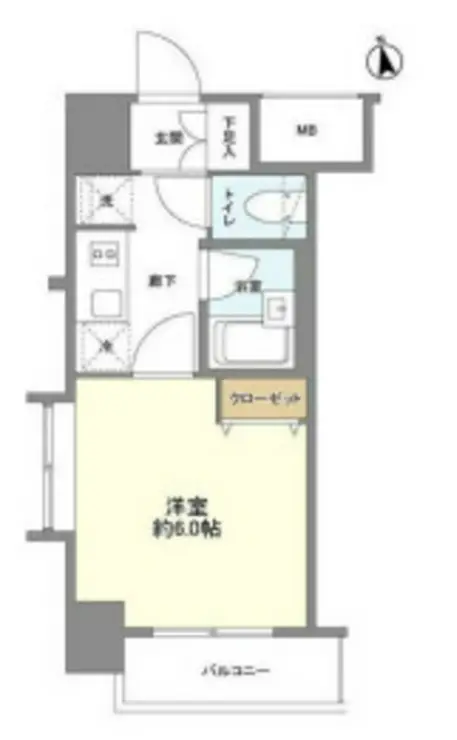 ラグジュアリーアパートメント中野坂上 3階階 間取り