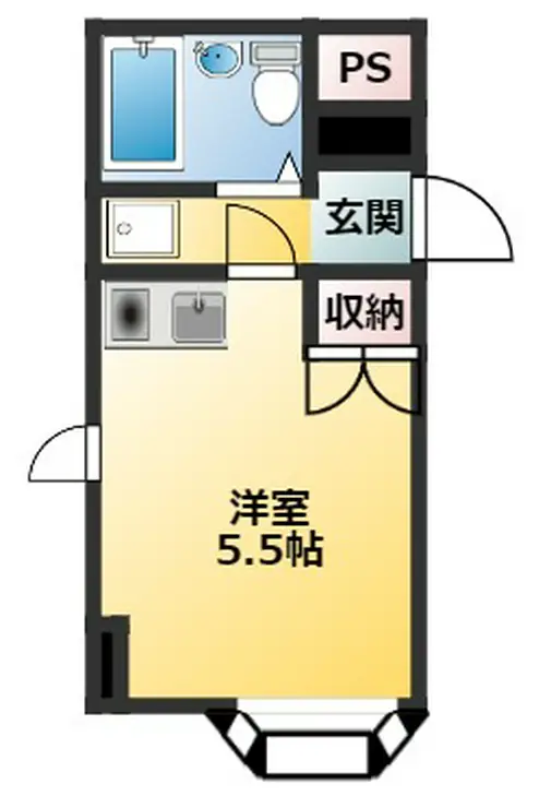 アクトワン 1階階 間取り