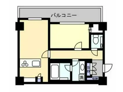 ザ・パークハウス グラン 南青山(2LDK/2階)の間取り写真