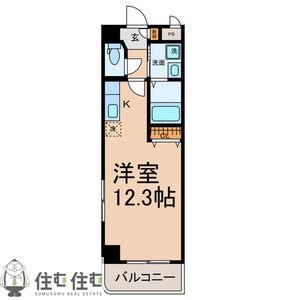 グリーンシティ近藤2番館(ワンルーム/3階)の間取り写真