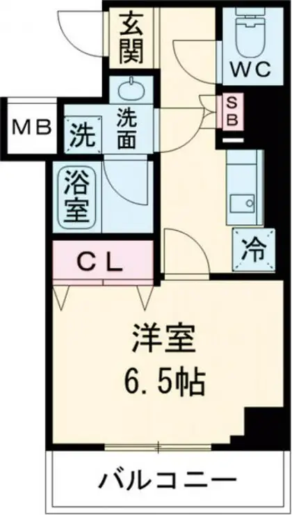 メインステージ一之江 3階階 間取り