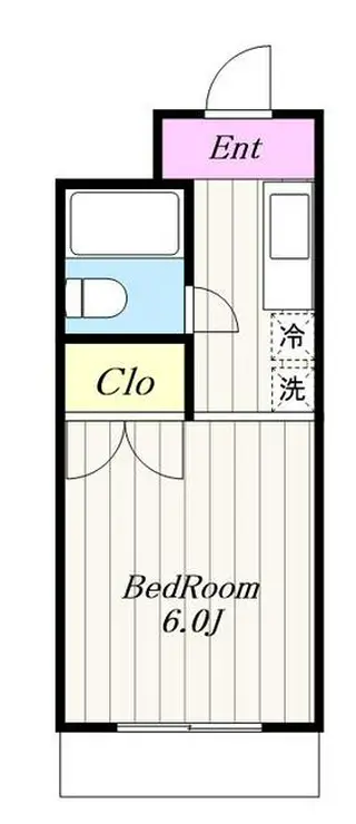 メゾン御園 3階階 間取り