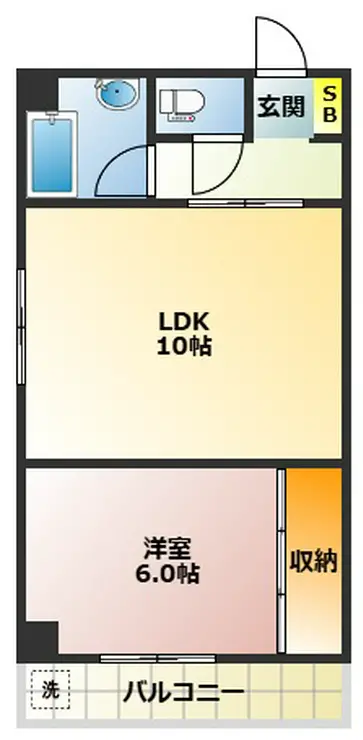 吉野ビル 2階階 間取り
