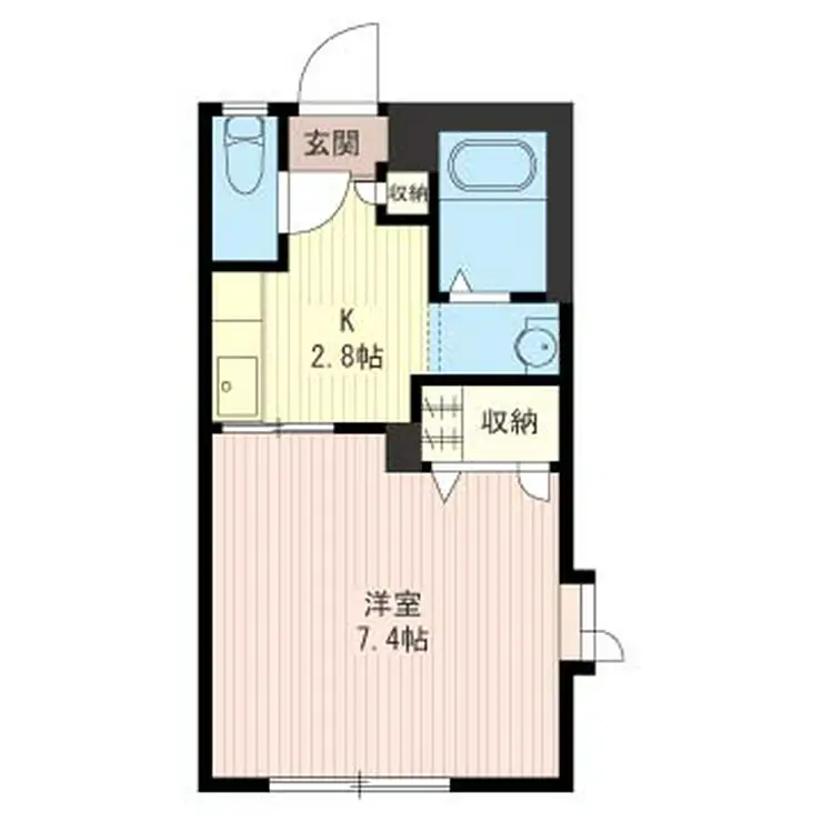 ナッシェル 1階階 間取り