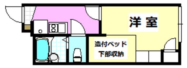 アルアンダ(1K/2階)の間取り写真