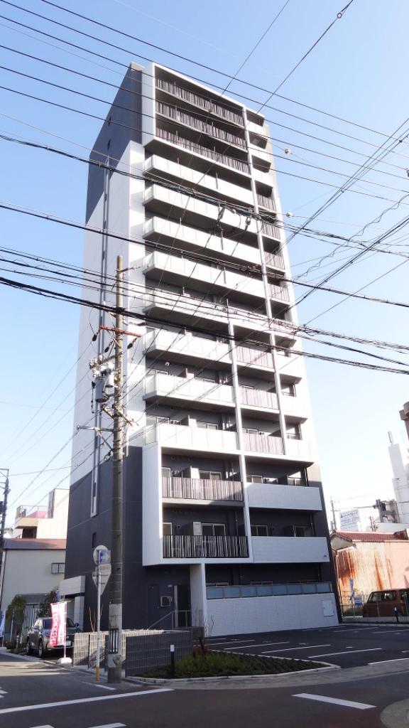 グランパークタワー(1DK/13階)の外観写真