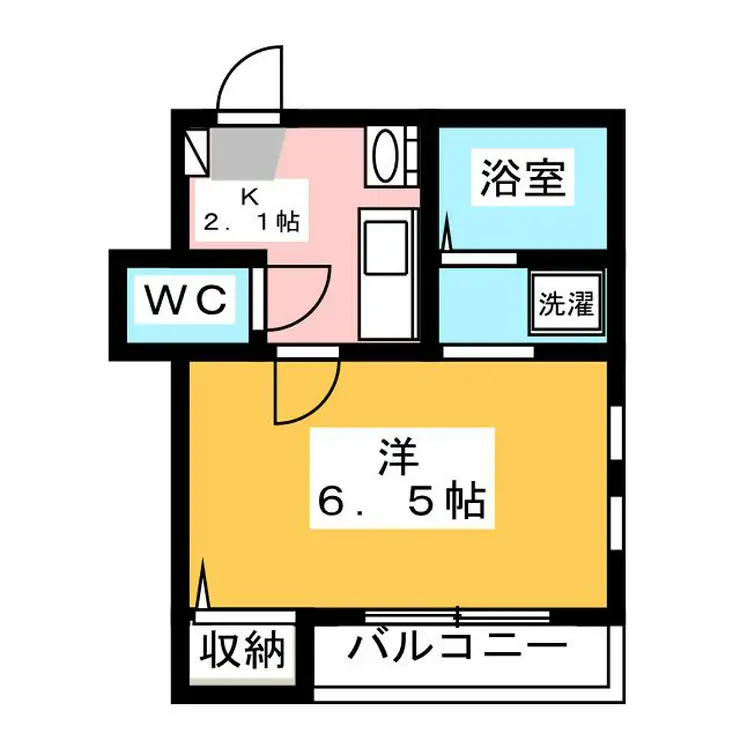 ハイネス新江古田 3階階 間取り