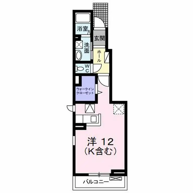 メゾン馬込 1階階 間取り