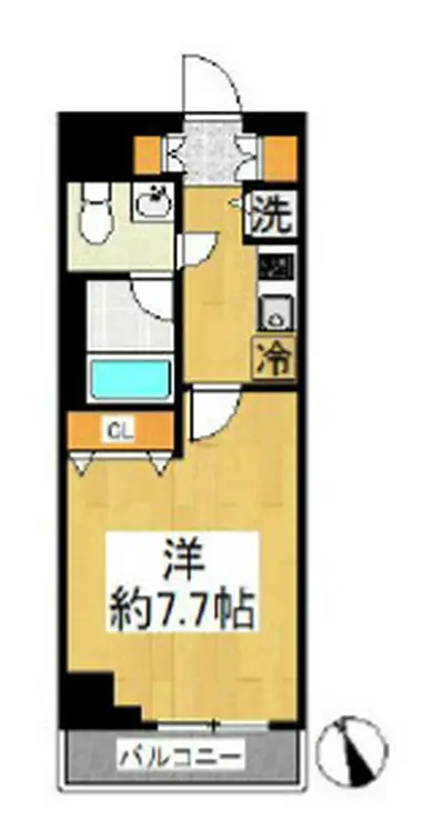AXAS横浜天王町 5階階 間取り
