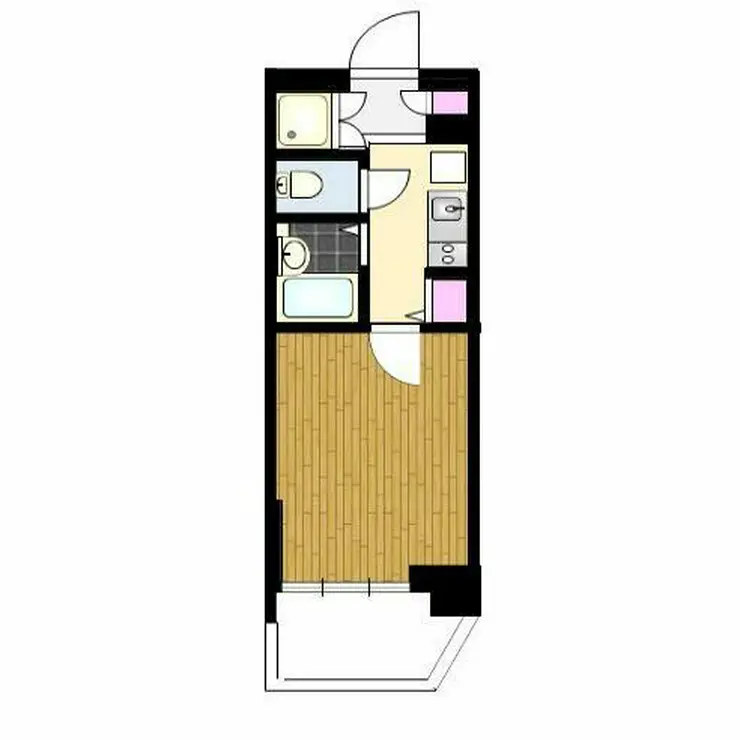 サンテミリオン飯田橋 2階階 間取り