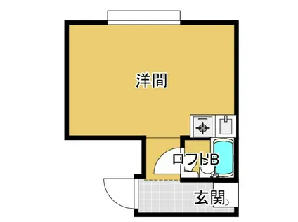 ラッフィナート磯馴(ワンルーム/5階)の間取り写真