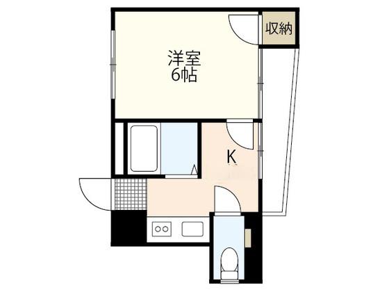 RYOSO BILD(1K/2階)の間取り写真